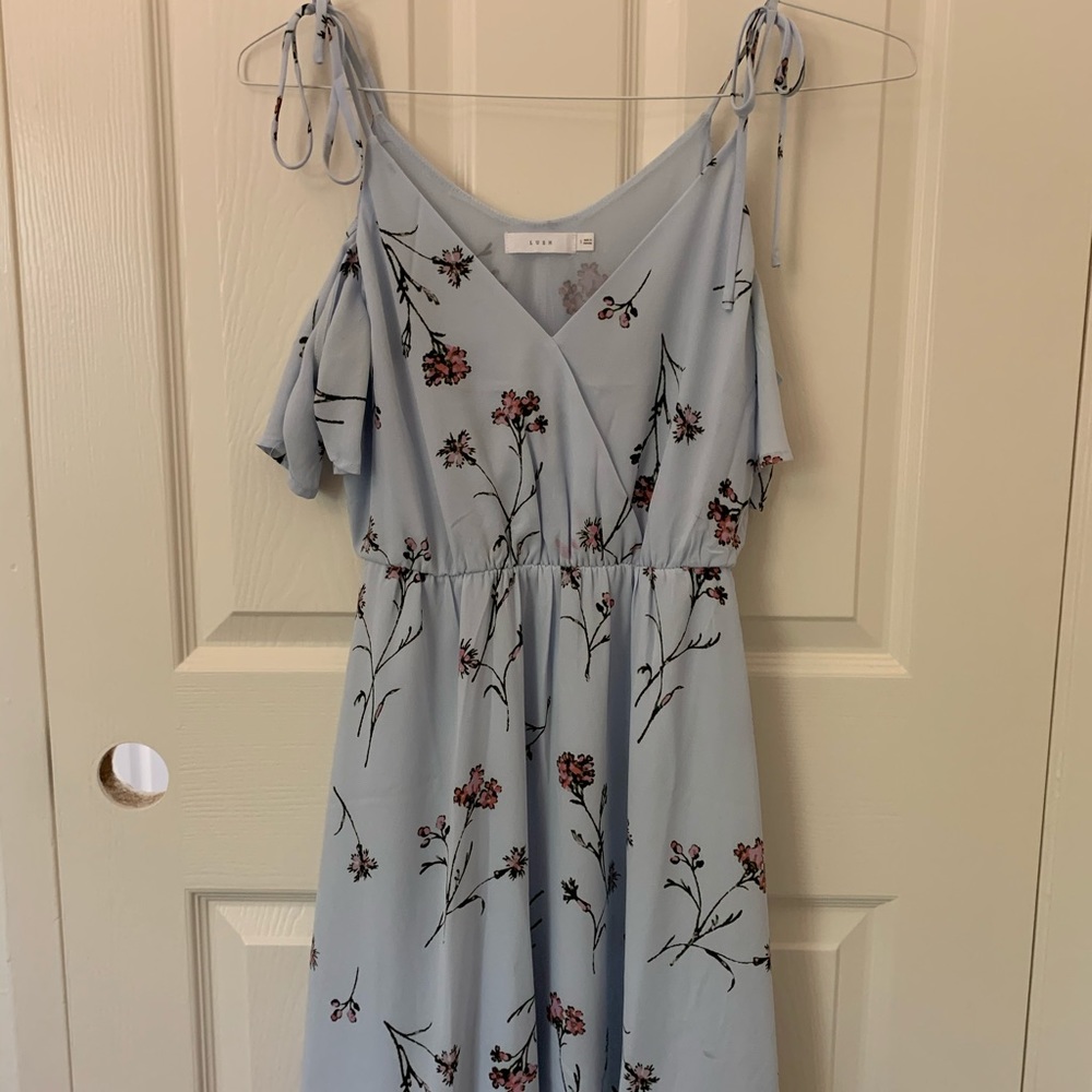 Light Blue Floral dress